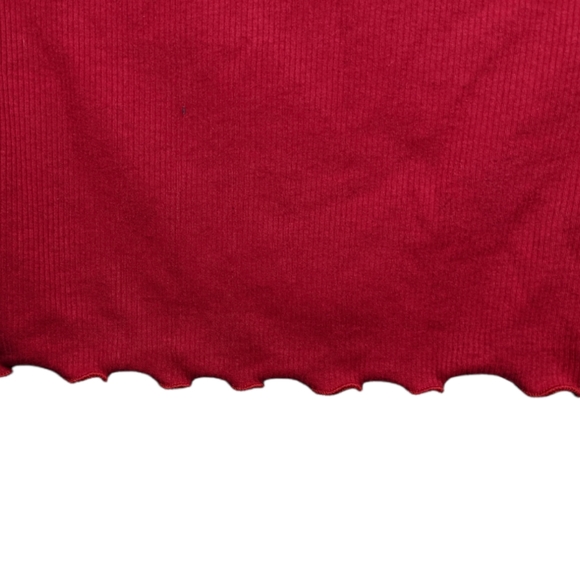 Hollister Red Long Sleeve Top Size S ❤️ - Picture 7 of 8